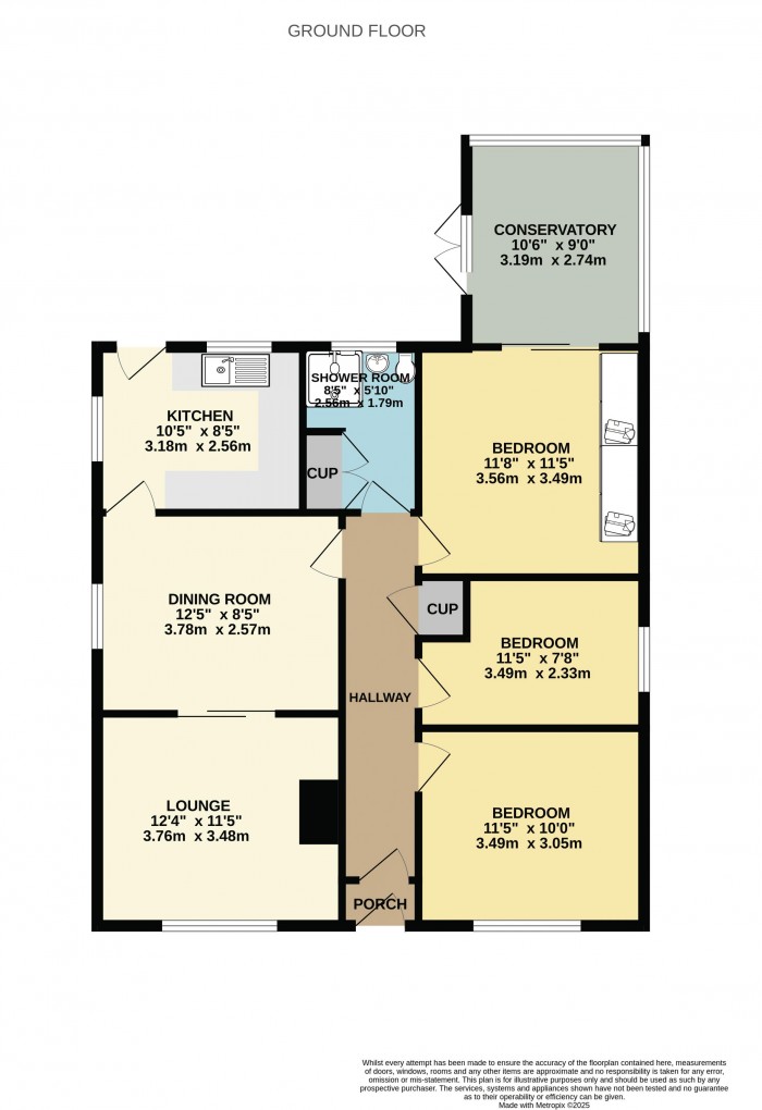 Floorplan for Westwood, Broughton
