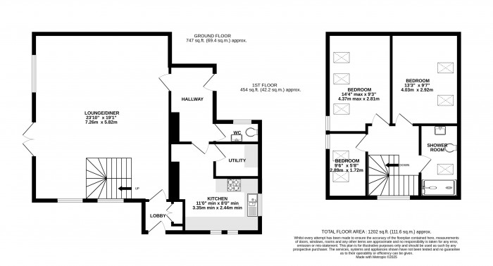 Floorplan for High Street, Branston, Lincoln