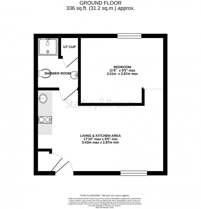 Floorplan for Howe Court, Lincoln
