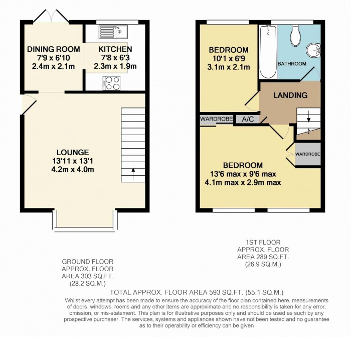 Floorplan for Winthorpe Road, Doddington Park, Lincoln