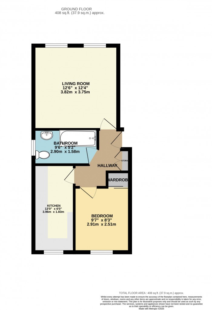 Floorplan for Aldergrove Crescent, Lincoln