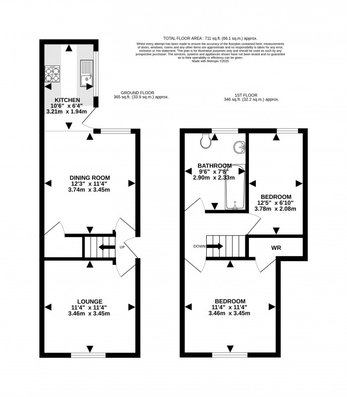 Floorplan for Thesiger Street, Lincoln