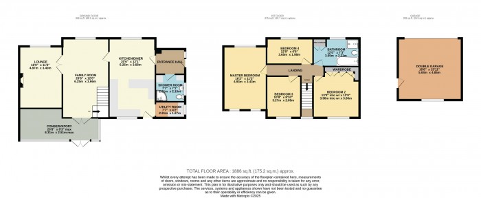 Floorplan for Holmes Lane, Dunholme, Lincoln