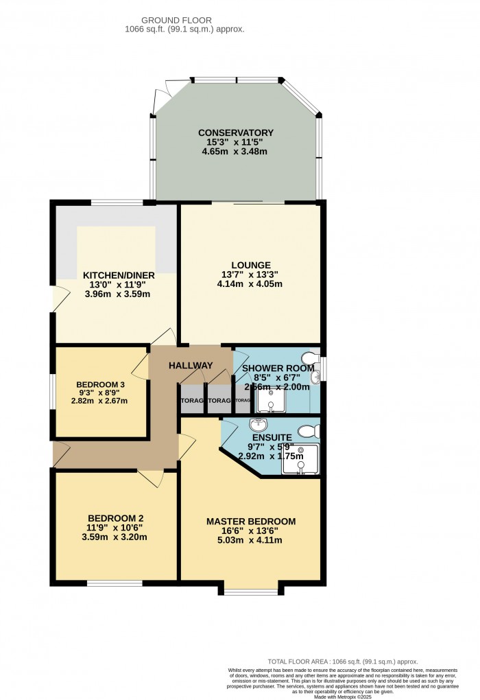 Floorplan for Brinkhall Way, Welton, Lincoln