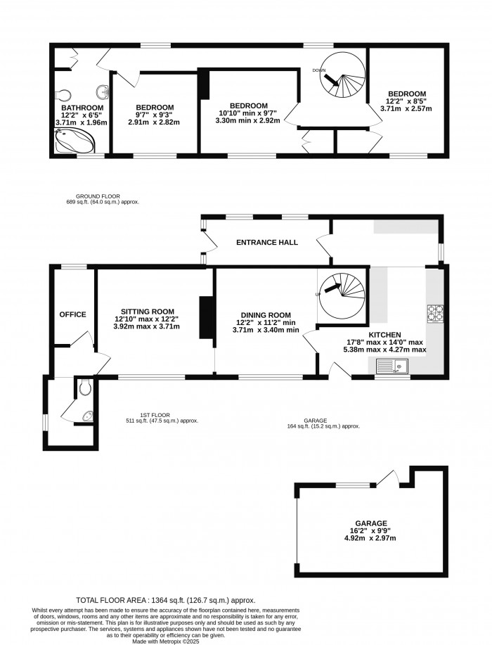 Floorplan for Wragby Road, Bardney, Lincoln