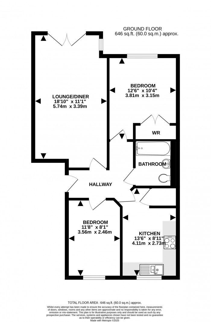 Floorplan for Riverside Drive, Lincoln