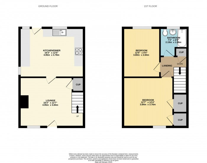Floorplan for Churchside, Winterton