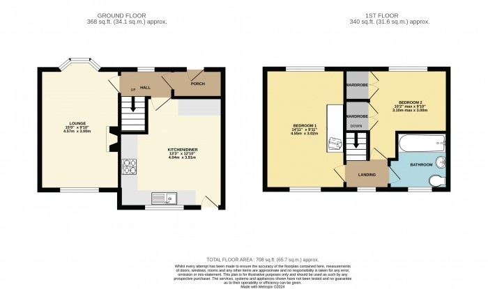 Floorplan for Minting Close, Lincoln