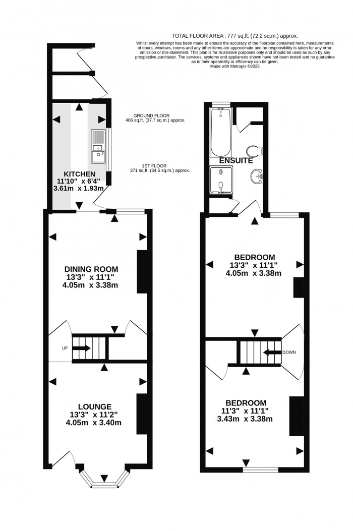 Floorplan for Newark Road, Lincoln