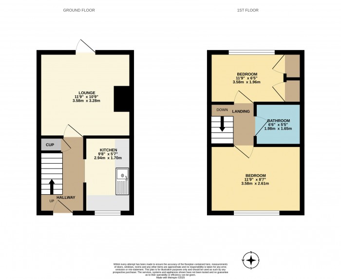 Floorplan for Mackender Court, Ashby