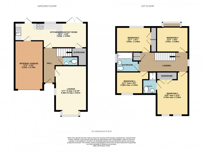 Floorplan for Longdales Place, Lincoln