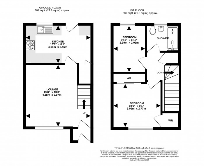 Floorplan for St. Francis Court, North Hykeham, Lincoln