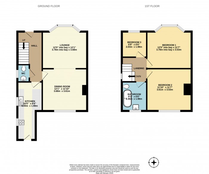Floorplan for Highcliff Gardens, Scunthorpe
