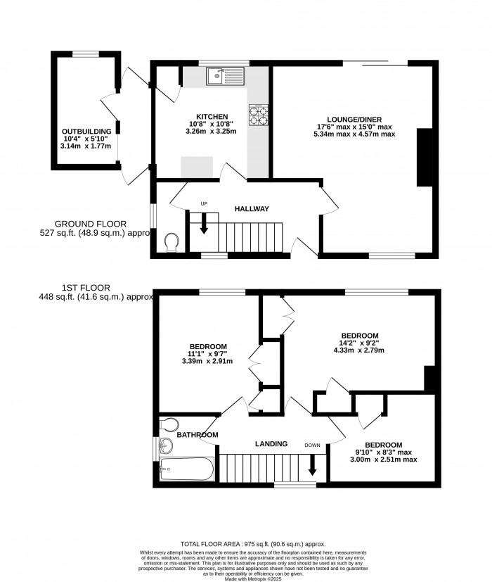 Floorplan for Anzio Crescent, Lincoln