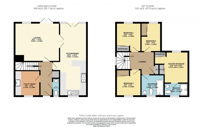 Floorplan for Maximus Road, North Hykeham, Lincoln
