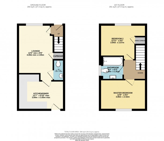 Floorplan for Fox Covert, South Hykeham, Lincoln