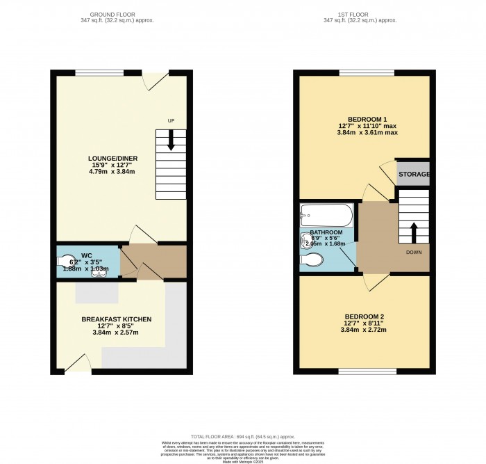 Floorplan for Angelica Road, Lincoln