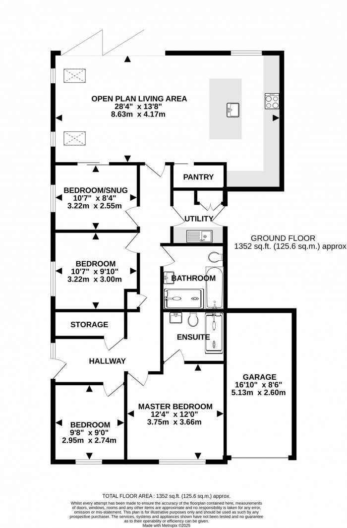 Floorplan for Albion Crescent, Lincoln