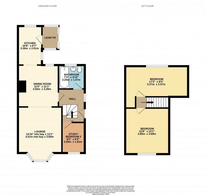Floorplan for Burringham Road, Scunthorpe