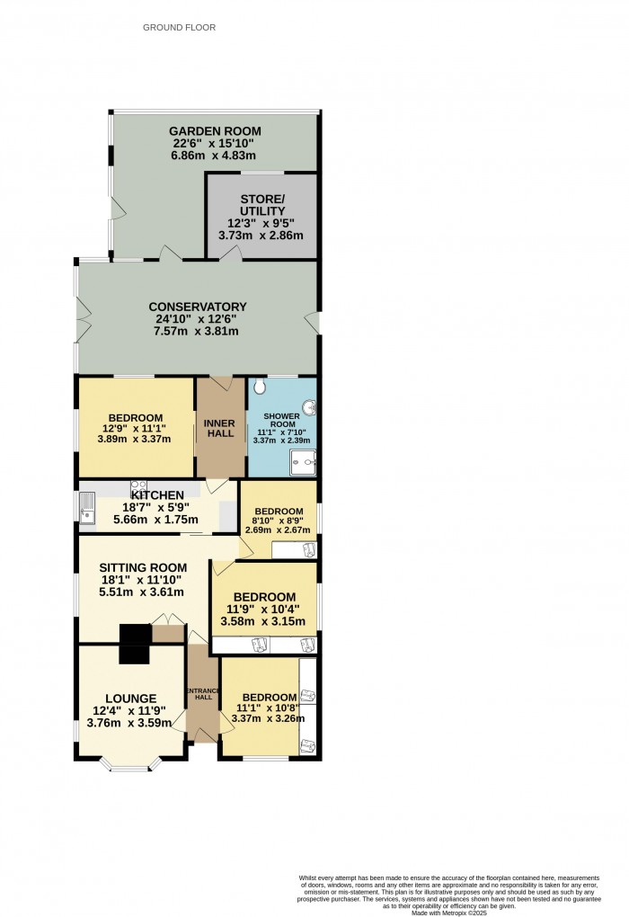 Floorplan for Brigg Road, Hibaldstow