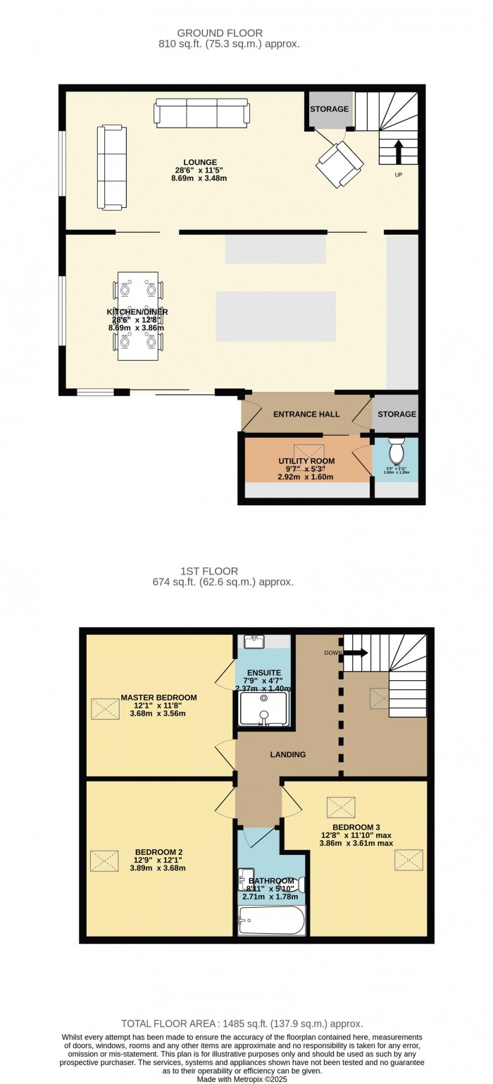 Floorplan for Hampton Street, Lincoln
