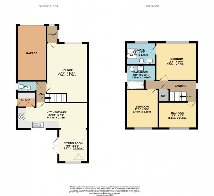 Floorplan for Alpina Close, Scunthorpe