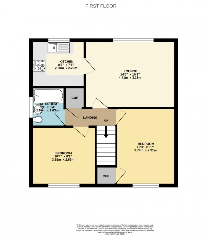 Floorplan for Rileston Place, Bottesford