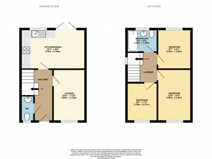 Floorplan for The Link, Ashby