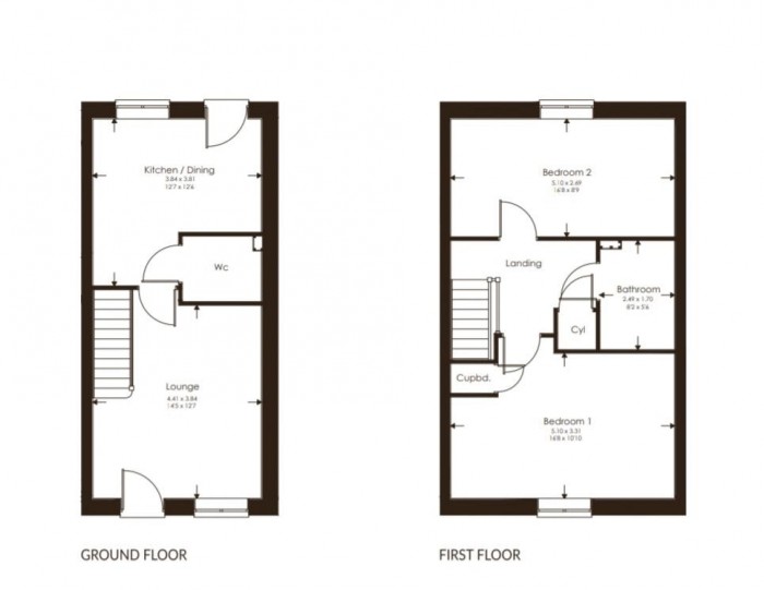 Floorplan for Plot 27, The Jade Plus, Saxon Park, Branston LN4 1GU