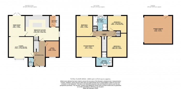 Floorplan for Harland Road, Nettleham Fields, Lincoln