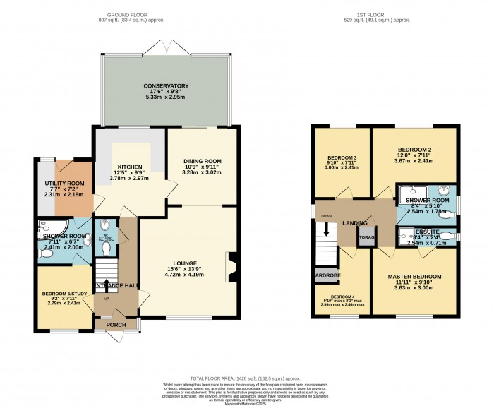 Floorplan for Caistor Road, Doddington Park, Lincoln