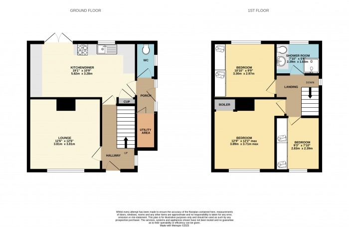 Floorplan for Godnow Road, Crowle