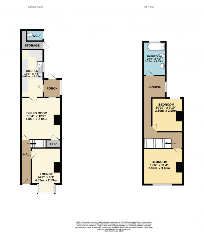 Floorplan for Mulgrave Street, Scunthorpe
