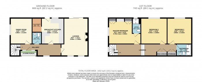 Floorplan for Kingsway, Nettleham, Lincoln