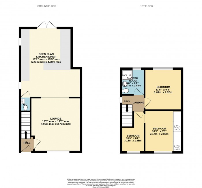 Floorplan for Messingham Road, Bottesford