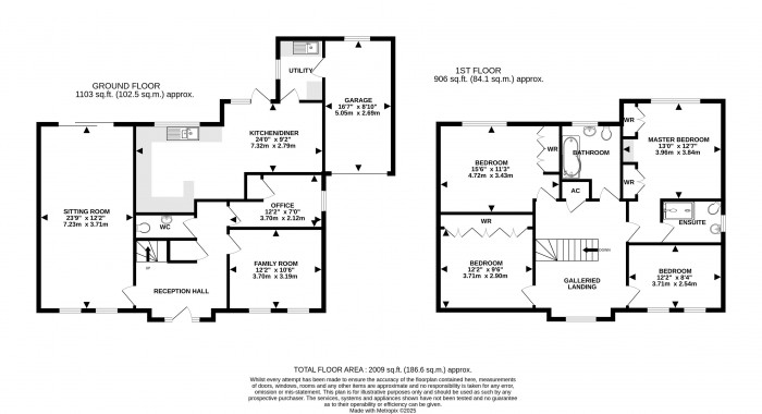 Floorplan for Hughes Ford Way, Saxilby, Lincoln