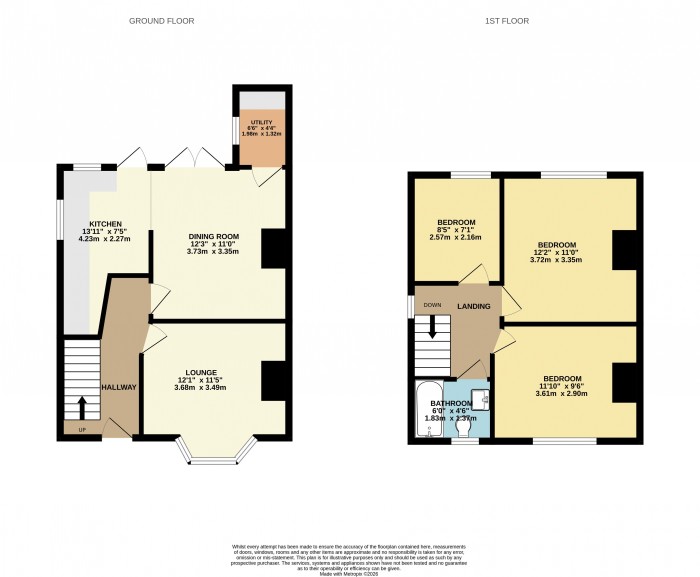 Floorplan for West Common Lane, Scunthorpe