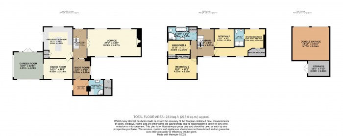 Floorplan for Baxters Cottage, Main Street, North Carlton