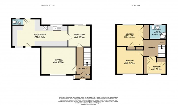 Floorplan for Revesby Avenue, Scunthorpe