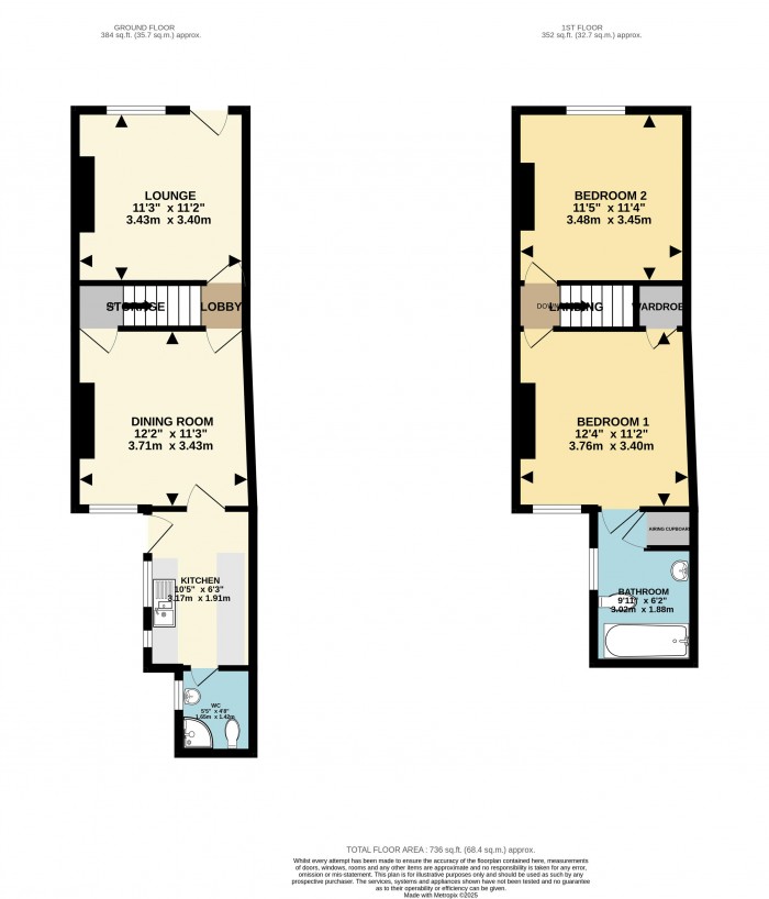 Floorplan for Grace Street, Lincoln