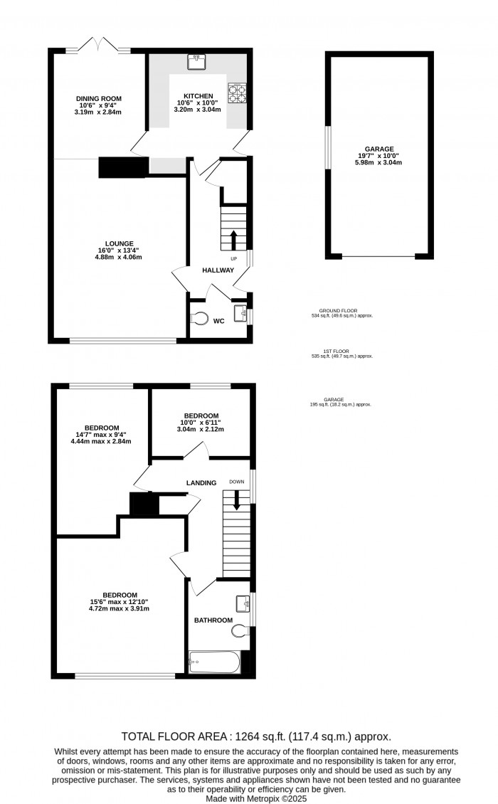 Floorplan for Timberland, Scunthorpe