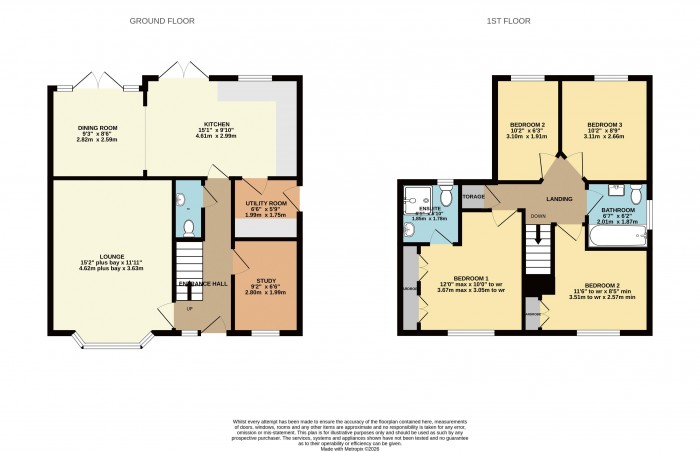 Floorplan for Maximus Road, North Hykeham, Lincoln