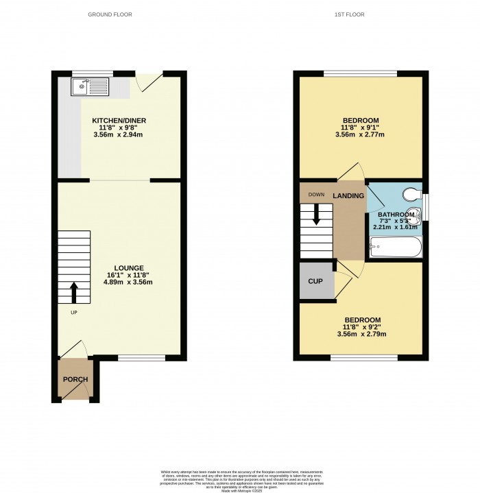 Floorplan for Westwinds Gardens, Winterton