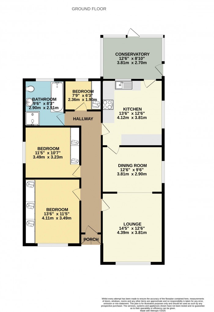 Floorplan for Town Hill, Broughton