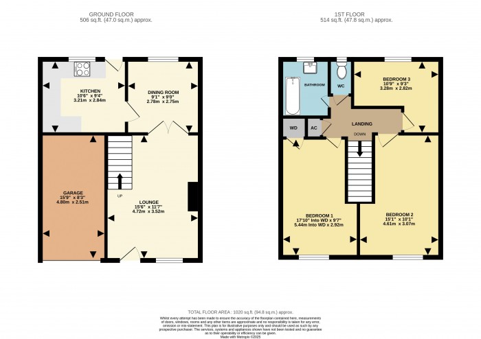 Floorplan for The Green, Ingham, Lincoln