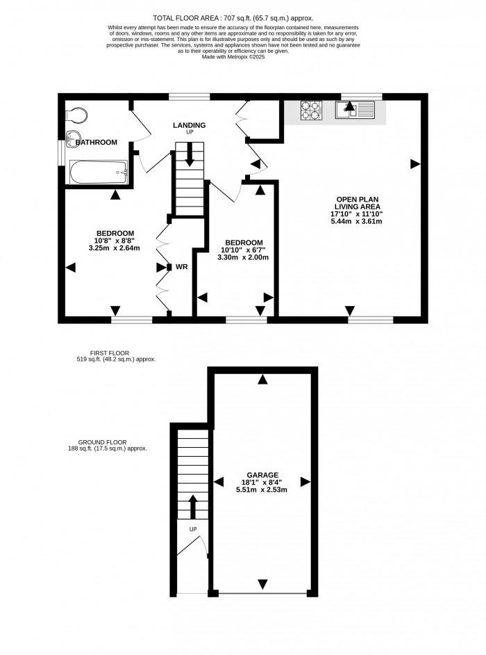 Floorplan for Tall Pines Road, Witham St. Hughs, Lincoln