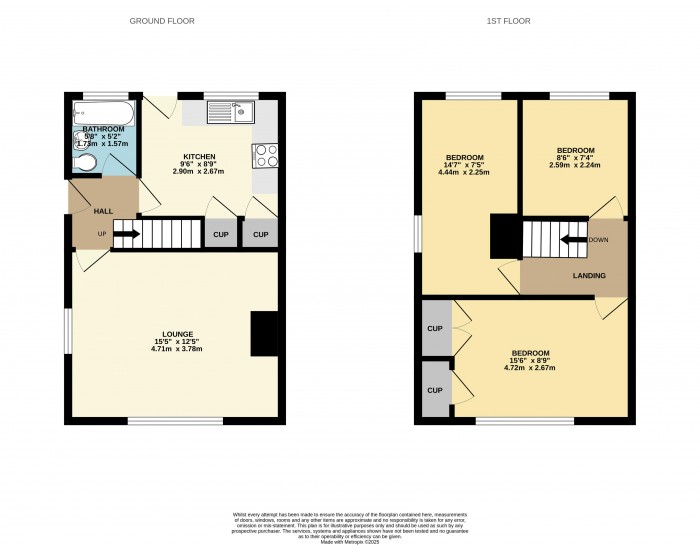 Floorplan for Woodclose Road, Scunthorpe