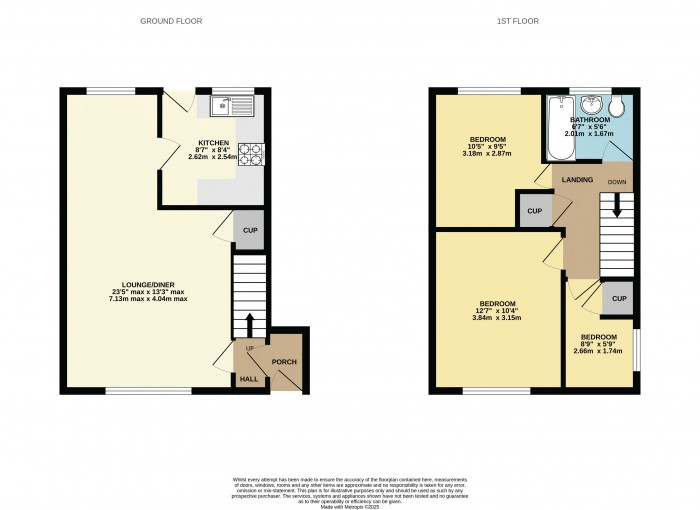 Floorplan for Ancaster Court, Scunthorpe