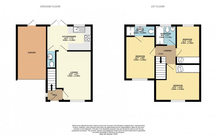 Floorplan for Grange View, Winterton