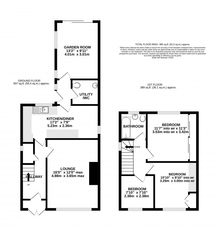 Floorplan for Skellingthorpe Road, Lincoln